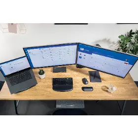 Ergonomická opěrka - Kensington ErgoSoft opěrka zápěstí pro nízké a kompaktní klávesnice Grey - 8