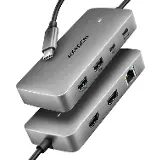 Axagon HMC-CUB83X2 USB-C 7in1 HUB