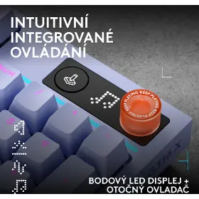 Herní klávesnice - Logitech G316 X 98 Purple US - 12