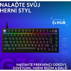Herní klávesnice - Logitech G316 X 75 Black US - 10