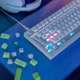Herní klávesnice - Logitech G316 X 75 White US - 14