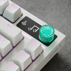 Herní klávesnice - Logitech G316 X 75 White US - 15