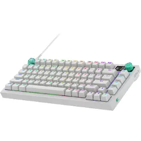 Herní klávesnice - Logitech G316 X 75 White US - 4