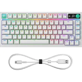 Herní klávesnice - Logitech G316 X 75 White US - 9