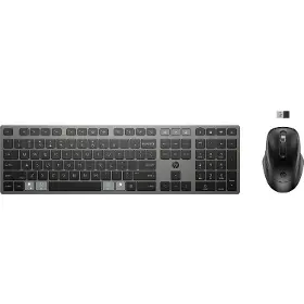 PC klávesnice s myší - HP 720 Capacitor Wireless Keyboard Mouse Black CZ - 1