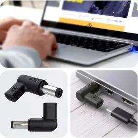 Napájecí adaptér - 3MK Hardy NTB charger 65W USB-C 7,4 × 5,0 mm - 7