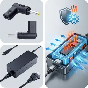 Napájecí adaptér - 3MK Hardy 65W 4,0 × 1,7 mm - 7