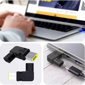 Napájecí adaptér - 3MK Hardy NTB charger 65W Lenovo USB-C 11 × 4,5 mm Slim Tip - 7