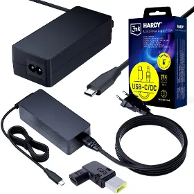 Napájecí adaptér - 3MK Hardy NTB charger 65W Lenovo USB-C 11 × 4,5 mm Slim Tip - 1