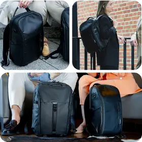 Batoh pro notebook - 3MK HARDY 180 Black - 7