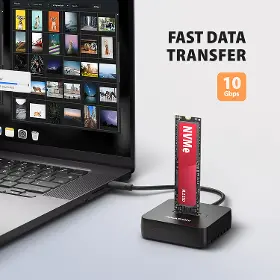 Externý box - Axagon ADSA-M2C11L M.2 NVMe SSD dock - 7