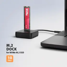Externý box - Axagon ADSA-M2C11L M.2 NVMe SSD dock - 8