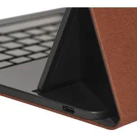 Puzdro pre čítačku - Onyx Boox púzdro pre NOTE AIR 5/6 C s klávesnicou Hnedé - 5