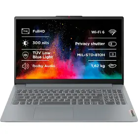 Notebook - Lenovo IdeaPad Slim 3 15AMN8 Arctic Grey (82XQ01VJCK) - 1