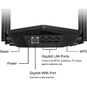 Router - Tp-Link AX270 Black - 3