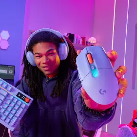 Herní myš - Logitech G305 X SUPERLIGHT Lilac - 14