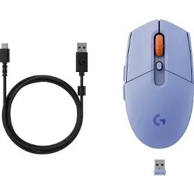 Herní myš - Logitech G305 X SUPERLIGHT Lilac - 9
