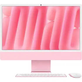 PC s monitorom - Apple iMac 24" M6 10-core 16/256 GB Pink SK (2 Thunderbolt ports) - 1
