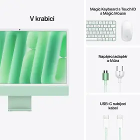 PC s monitorom - Apple iMac 24" M6 12-core 16/512 GB Green SK (4 Thunderbolt ports) - 8