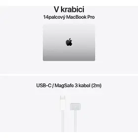 Notebook - Apple MacBook Pro 14" M6 CZ 2026 12/12C 24/1000GB Silver - 9
