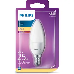 Žárovka - Philips LED 25W E14 WW 230V B35 FR ND - 1