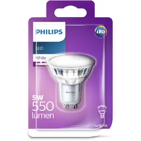 Žárovka - Philips LED Classic 550lm GU10 WH 120D - 1