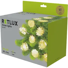 Svetelná reťaz - Retlux RXL 371 - 8