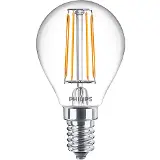 Philips LED Cla 40W P45 E14 2700K sklo