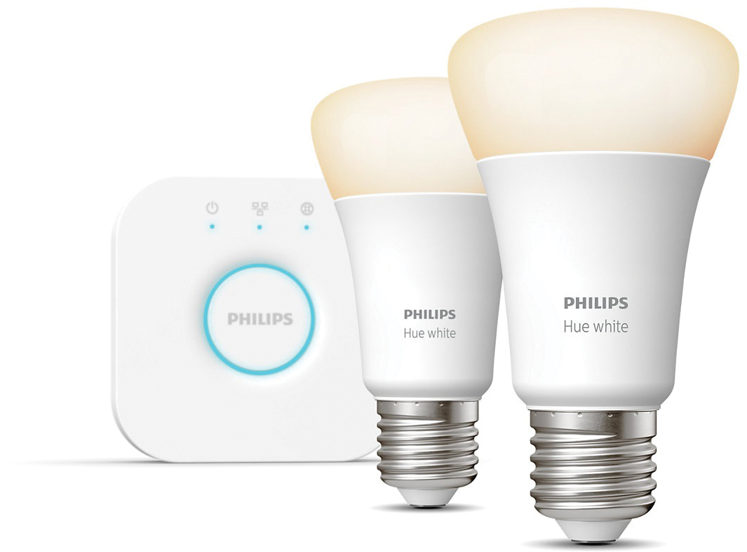 Philips Hue Wh. 9W E27 A60 start kit B | Planeo