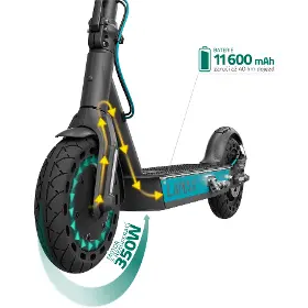 Elektrická koloběžka - Lamax E-SCOOTER S11600 ČERNÁČERNÁ - 5