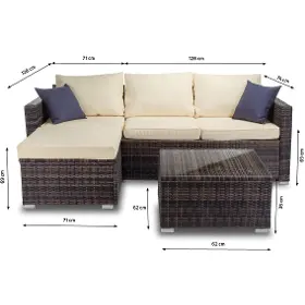 Záhradný set - Fieldmann FDZN 6060-PR Zostava Sofie - 2