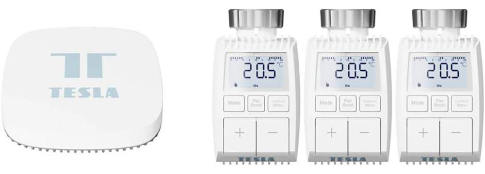 Termo hlavice Tesla Smart Bundle Basic 3 | Planeo