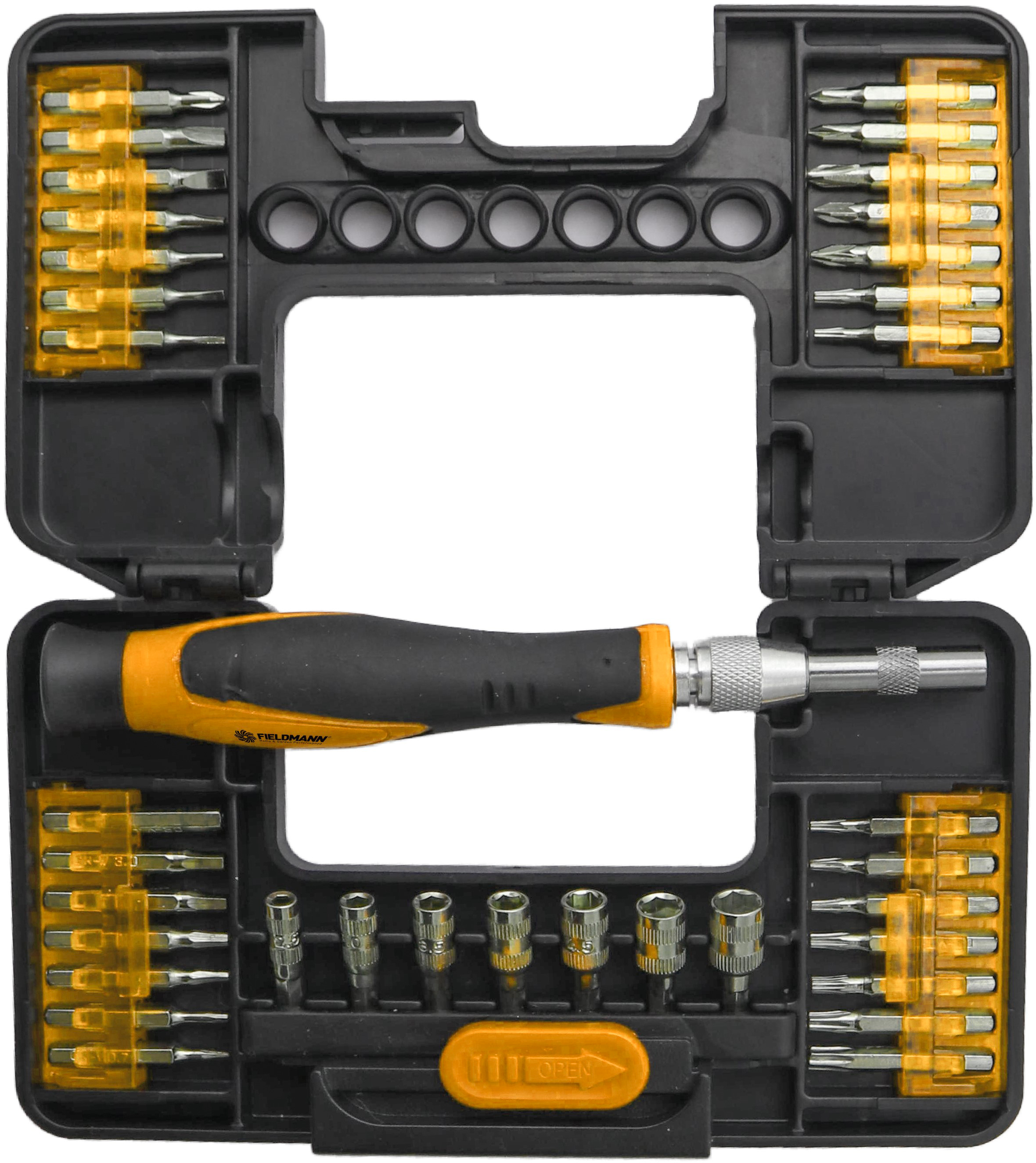 Bit and Screwdriver Set FDS 1022-36R | Fieldmann