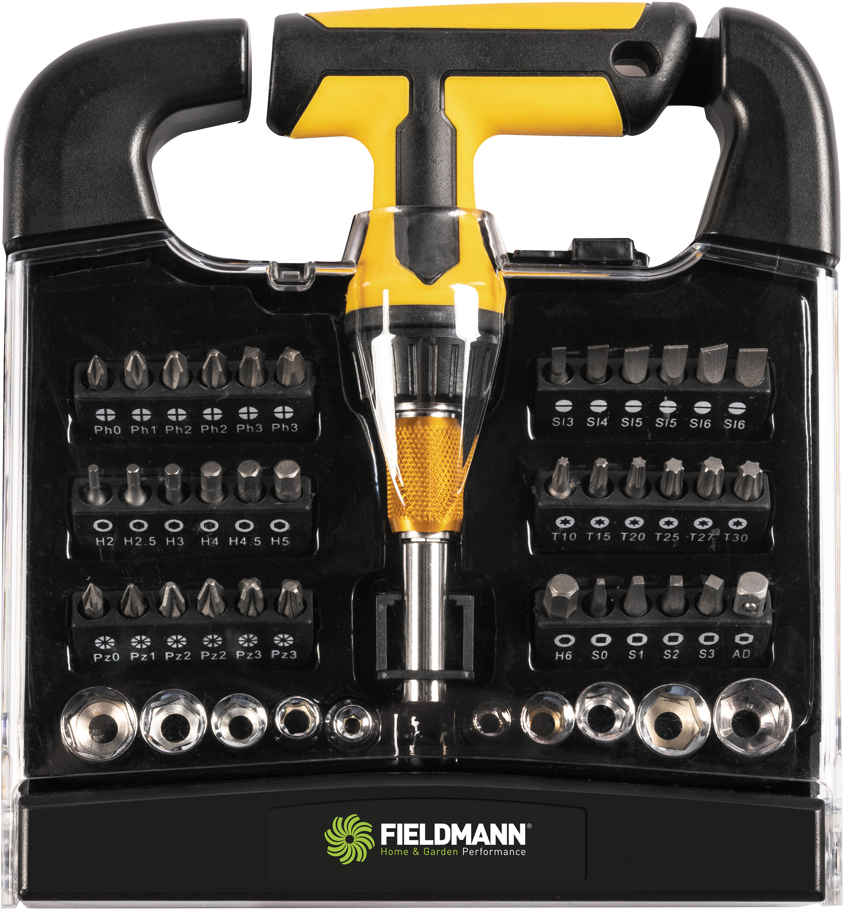 Bit and Screwdriver Set FDS 1021-48R | Fieldmann