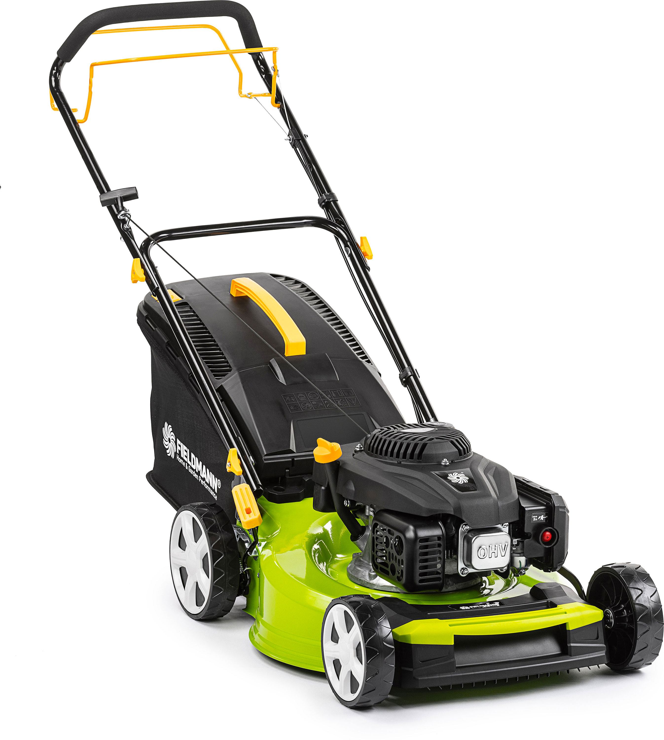 Rotating garden lawn mower FZR 5112-196BL | Fieldmann
