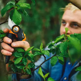 Zahradní nůžky - Fiskars Dvoučepelové P961 - 2