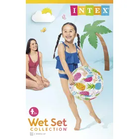 Míč - Intex Míč 51 cm, barevný - 4