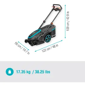 Akumulátorová kosačka - Gardena Akumulátorová kosačka PowerMax Duo 46/36V P4A 2.5 - set - 5