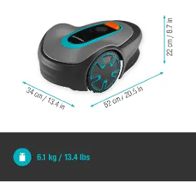 Gardena Robotická sekačka SILENO Minimo 500 m² | Planeo