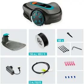 Gardena Robotická sekačka SILENO Minimo 500 m² | Planeo