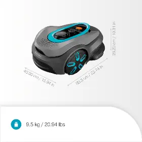 Robotická sekačka - Gardena Robotická sekačka Smart SILENO Sense 600 m² - 6