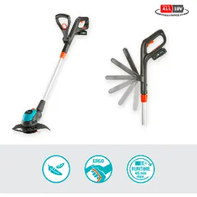 Strunová zahradní sekačka - Gardena 23/18V P4A EasyCut set - 3