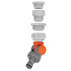 Adaptéry na zavlažovanie - Gardena Prípojka výkyvná na vodovodný kohútik 1" - 1/2" - 1
