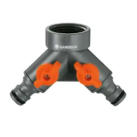 Zavlažovací ventil - Gardena Ventil dvoucestný 33,3 mm - 2