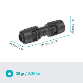 Přípojky a spojky k hadicím - Gardena MDS Spojka 13 mm (1/2") - 4