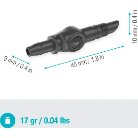Přípojky a spojky k hadicím - Gardena MDS Spojka 4,6 mm (3/16") - 4