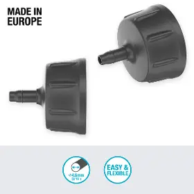 Adaptéry na zavlažovanie - Gardena MDS Spojka pre základný prístroj 4,6 mm - 3