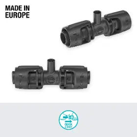 Zavlažovací redukce - Gardena MDS T-kus pro rozprašovací trysky 13 mm - 3