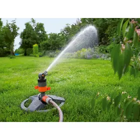 Kruhový rozstrekovač - Gardena Zavlažovač turbínový Comfort so stojanom - 2
