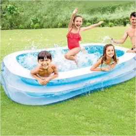 Bazén - Intex Bazén rodinný obdélníkový - 4